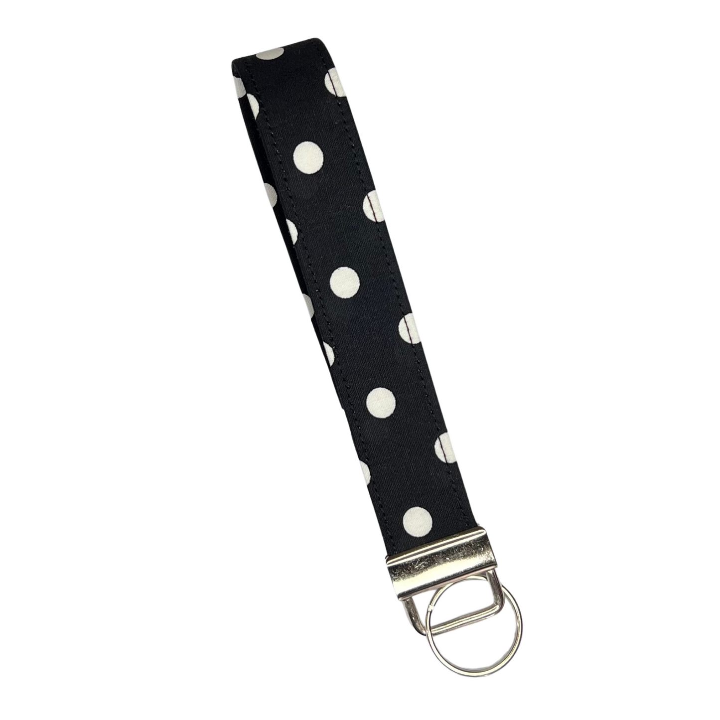 Μπρελόκ καρπού Polka black