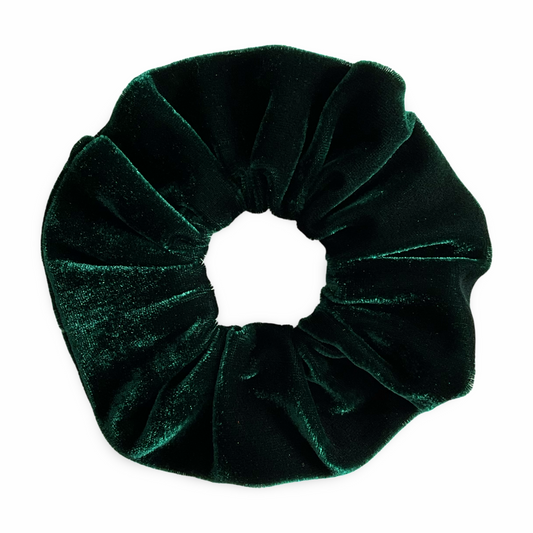 Scrunchy Velvet Emerald M