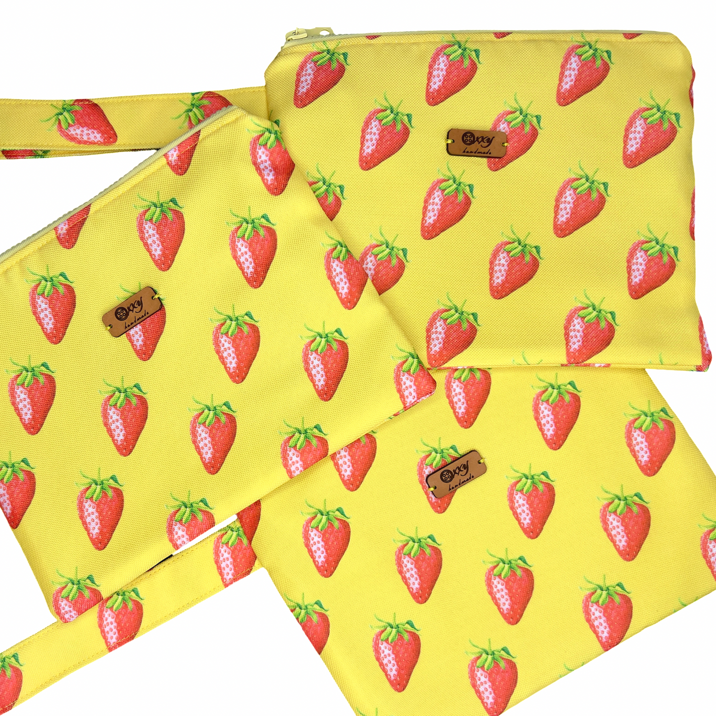 Τσαντάκι χειρός Strawberries L