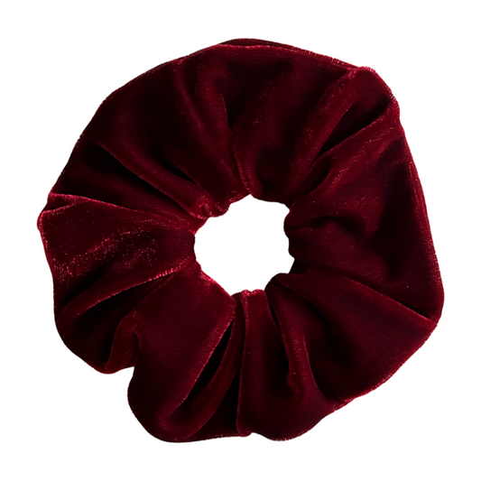 Scrunchy Velvet Ruby M