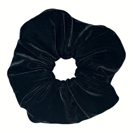 Scrunchy Velvet black XL