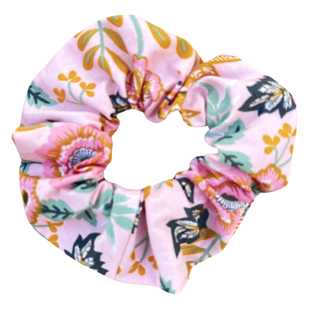 Scrunchy Retro floral M