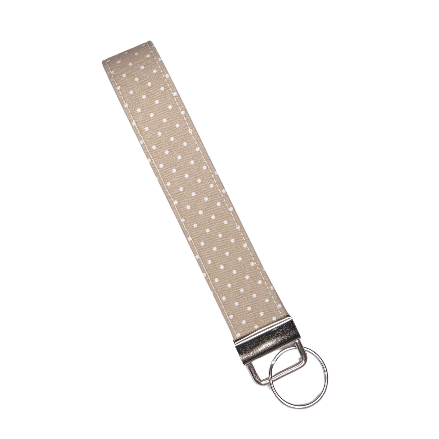 Μπρελόκ καρπού Polka beige