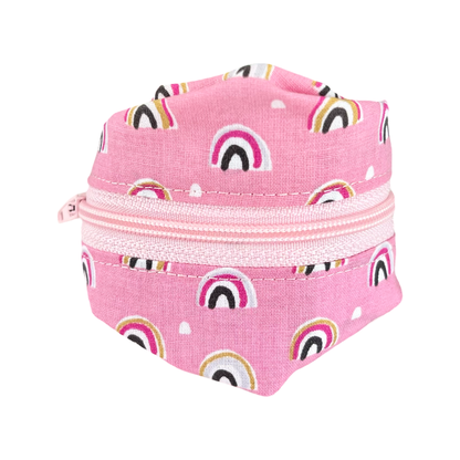 Πορτοφόλι καρπού παιδικό-εφηβικό Rainbows pink