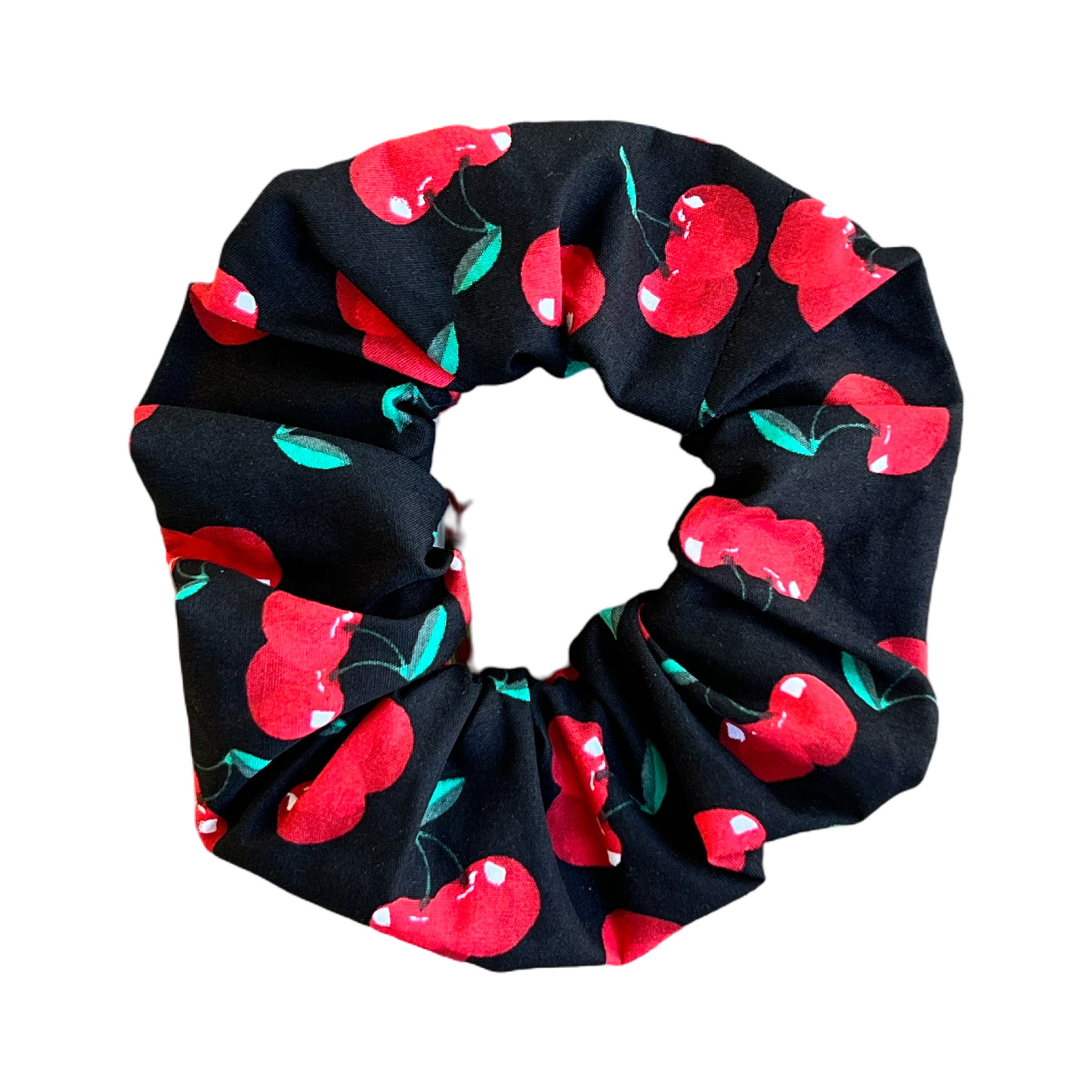 Scrunchy Cherries black M