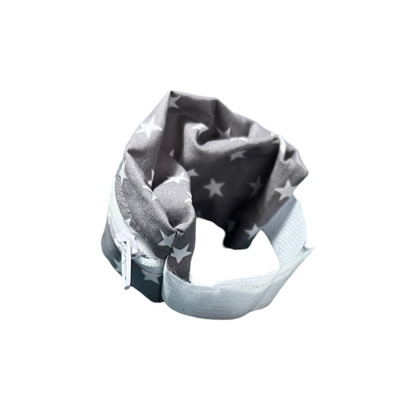 Πορτοφόλι καρπού παιδικό - εφηβικό Stars grey