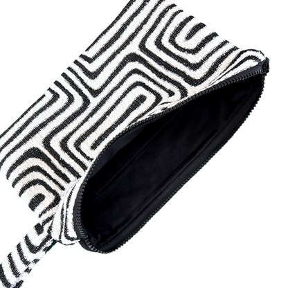 Τσαντάκι χειρός Labyrinth noir XL