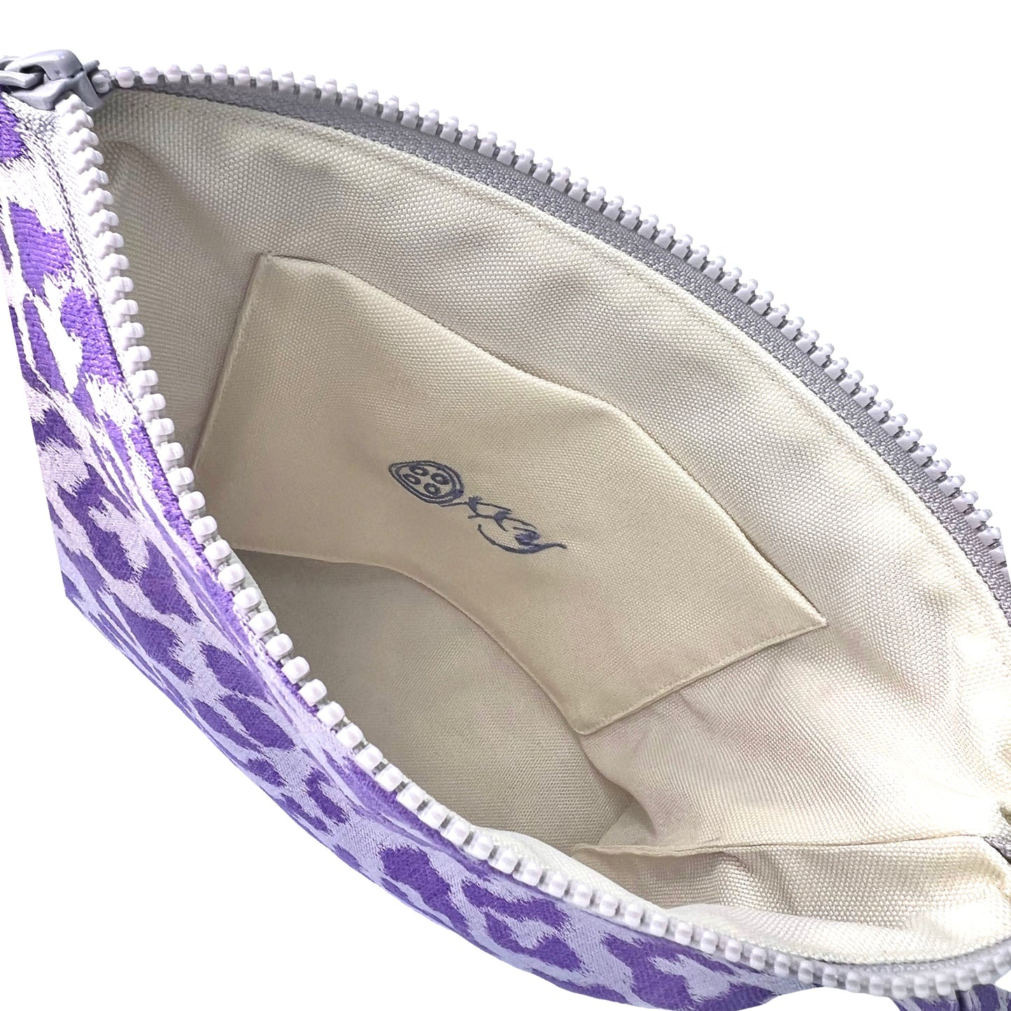 Τσαντάκι χειρός Leopard Lilac L