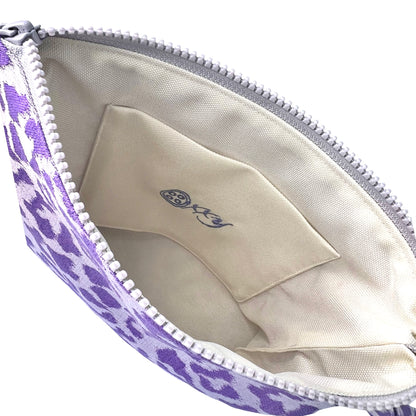 Τσαντάκι χειρός Leopard Lilac L