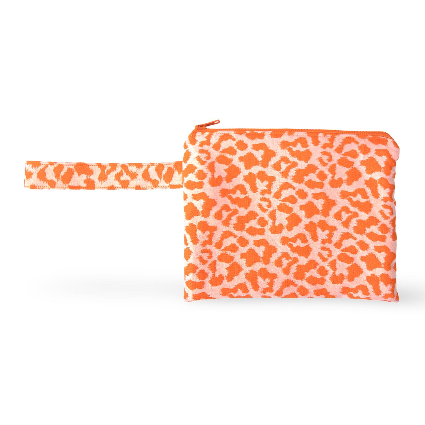 Τσαντάκι χειρός Leopard Orange L