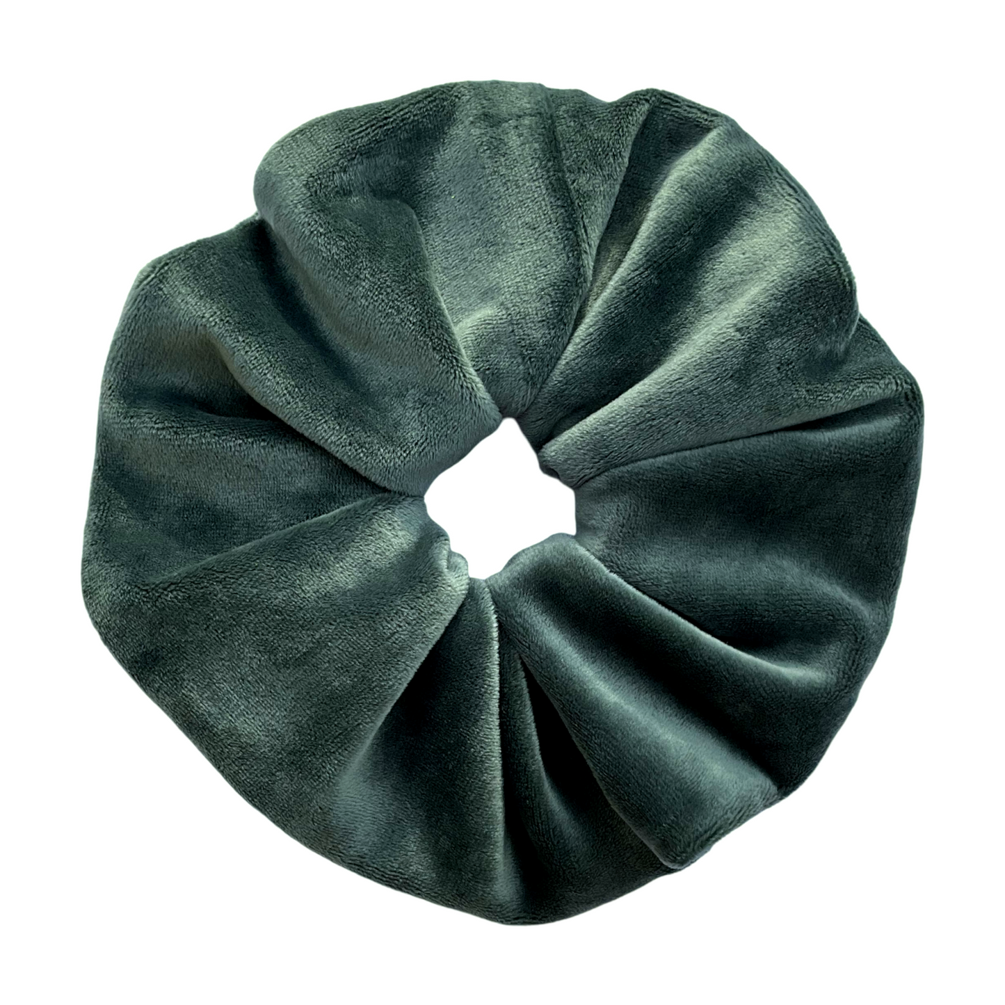 Scrunchy Velvet Olive XL