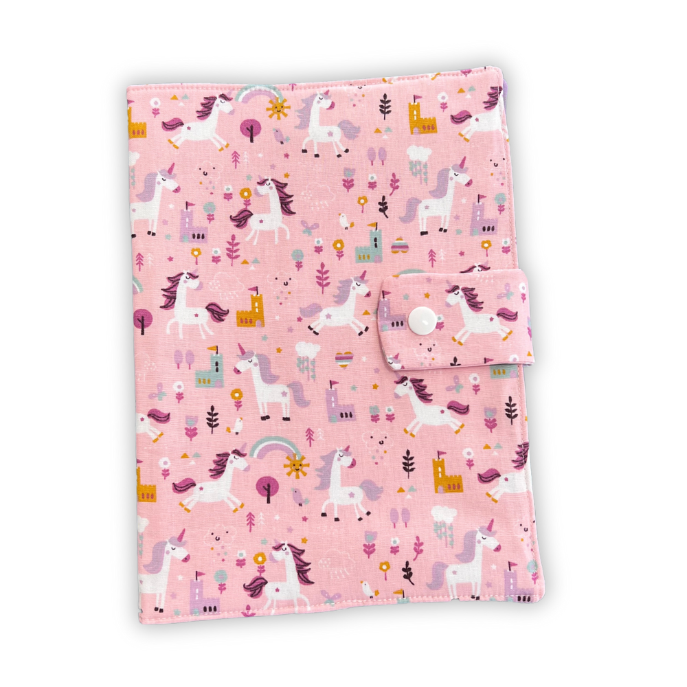 Θήκη παιδικού βιβλιαρίου υγείας Unicorns