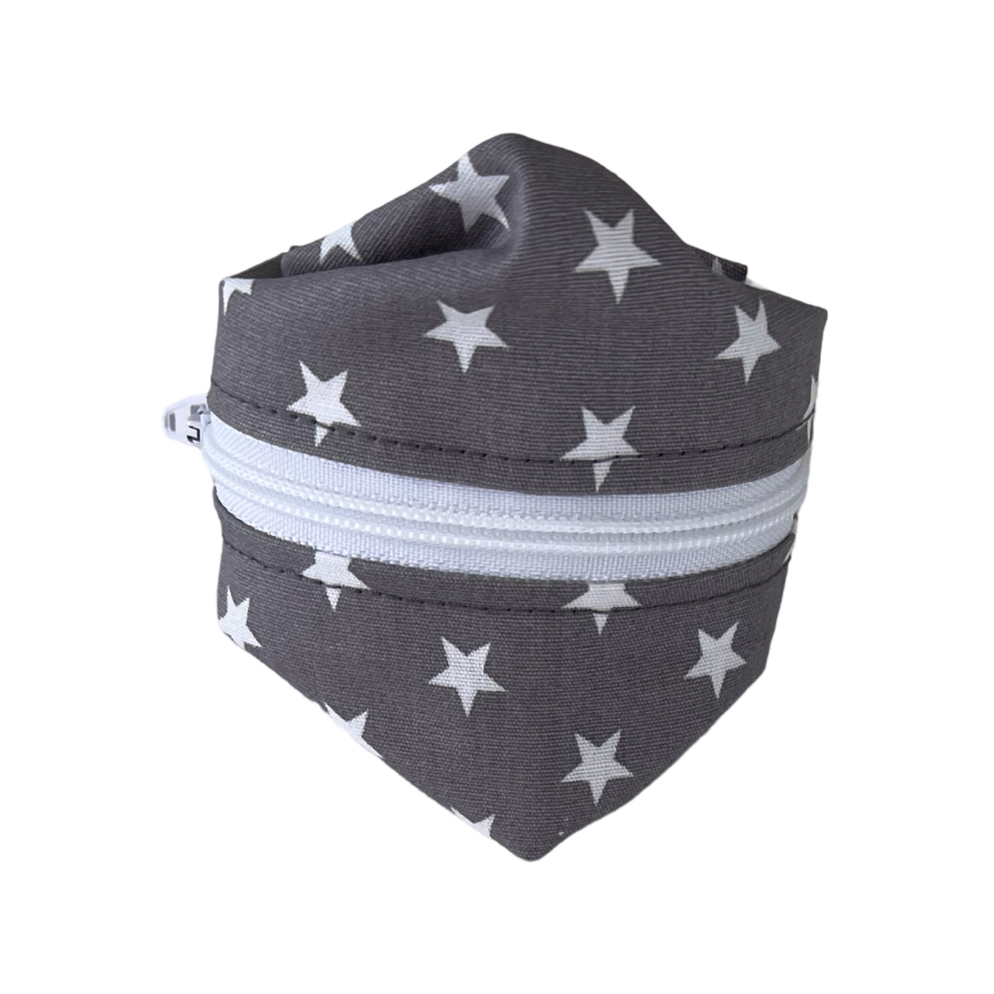 Πορτοφόλι καρπού παιδικό - εφηβικό Stars grey