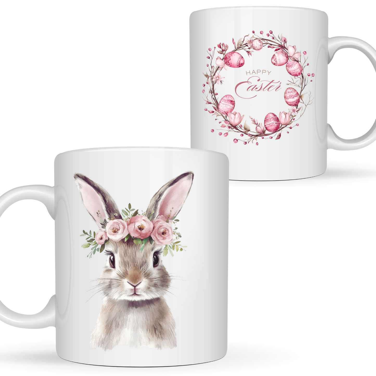 Κούπα λευκή 325ml Pastel Bunny