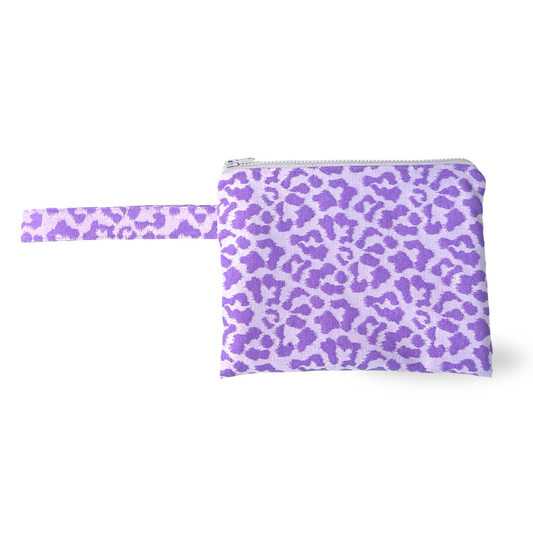 Τσαντάκι χειρός Leopard Lilac L